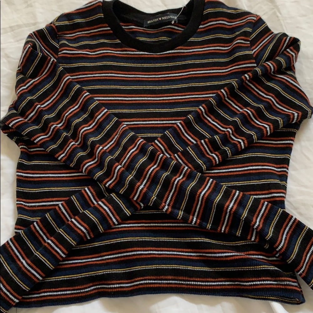 Striped Santa top